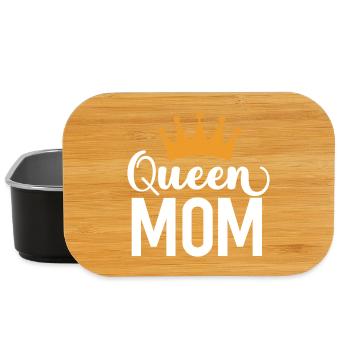 Queen Mom - Lunch Box - black - Front