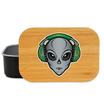 Alien Music - Lunch Box - black - Front