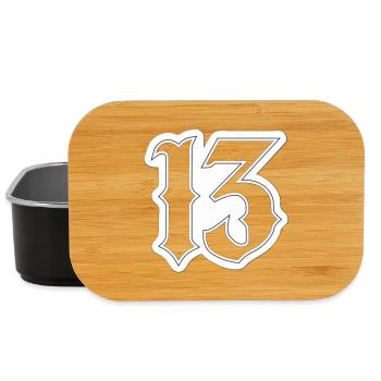Gothic 13 Kontur - Lunch Box - Schwarz - Vorne