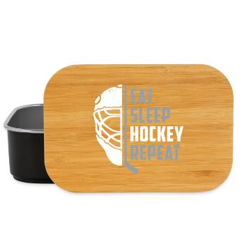 hockey - Lunch Box - black - Front
