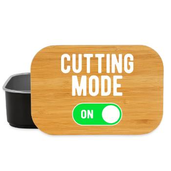 Mode de coupe sur GYM Palestra Cut Fitness - Boîte à goûter - noir - Devant