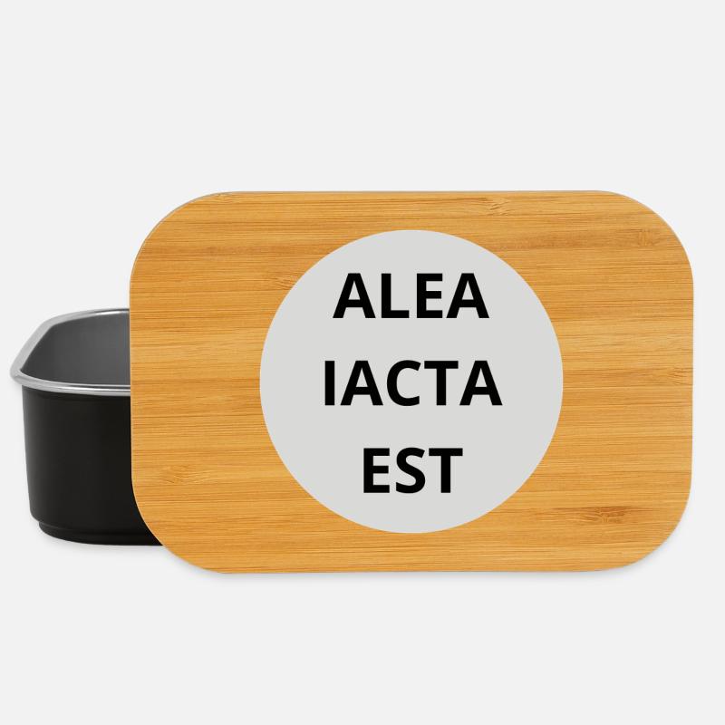 Alea Iacta est - Lunch Box - Schwarz