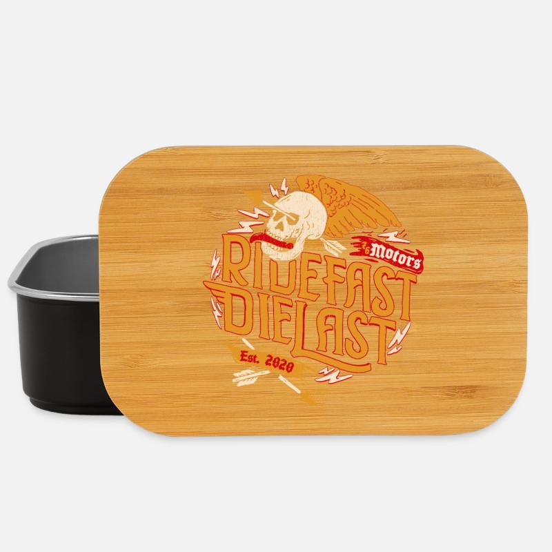 Ride Fast - Lunch Box - Schwarz