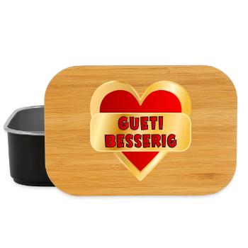 Get well soon Switzerland - Lunch Box - black - Front