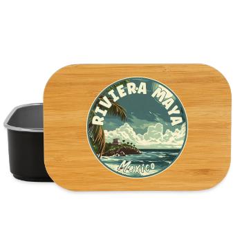 Experience Paradise In Riviera Maya - Mexico - Lunch Box - black - Front