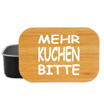 Kuchen - Lunch Box - Schwarz - Vorne