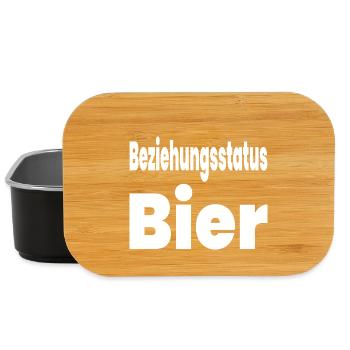 Bier - Lunch Box - Schwarz - Vorne