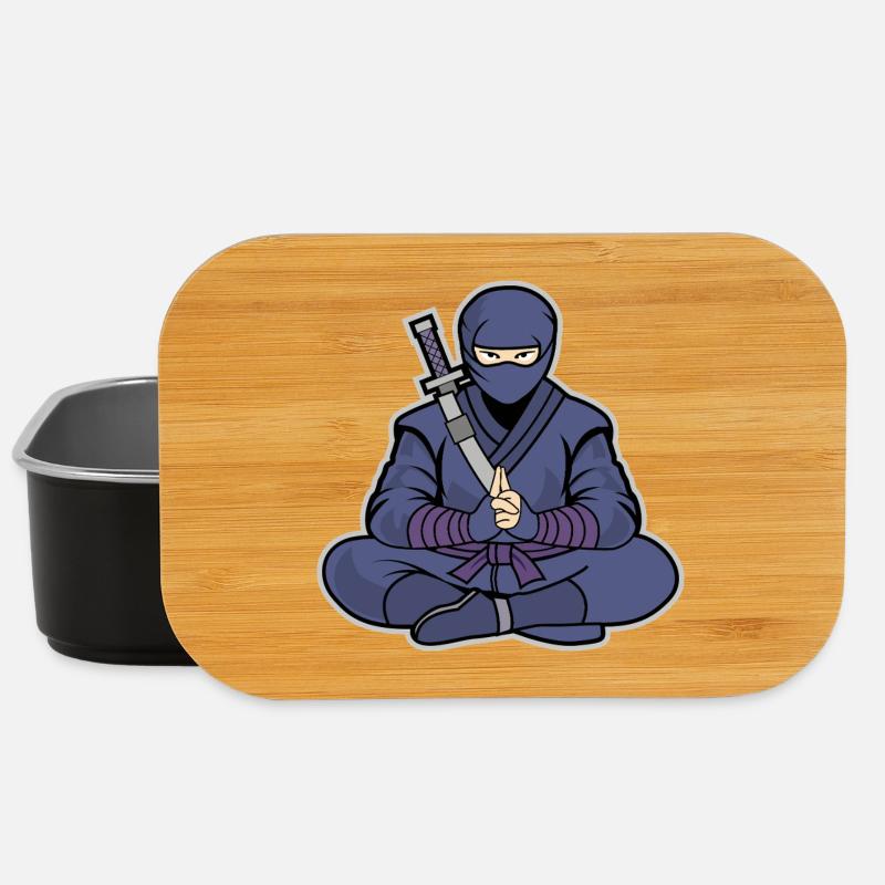 Ninja Zen – Kampfsport & Kampfsportarten - Lunch Box - Schwarz