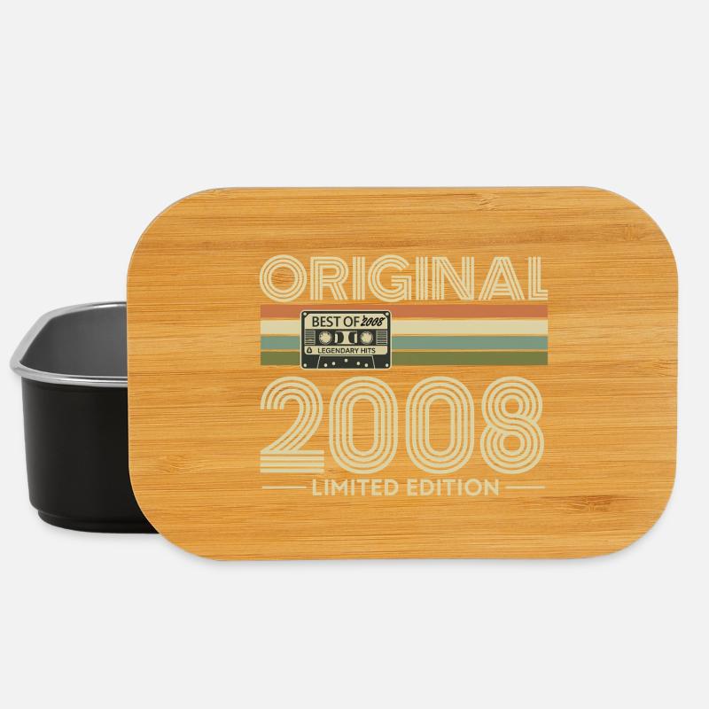 Originale 2008er Vibes Retro-Kassette - Lunch Box - Schwarz