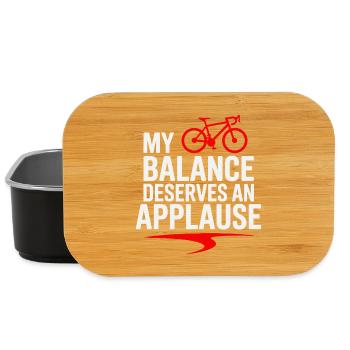 Professionelle Fahrradakrobatik-Performancekunst - Lunch Box - Schwarz - Vorne