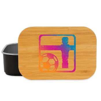 Tischfußball - Lunch Box - Schwarz - Vorne