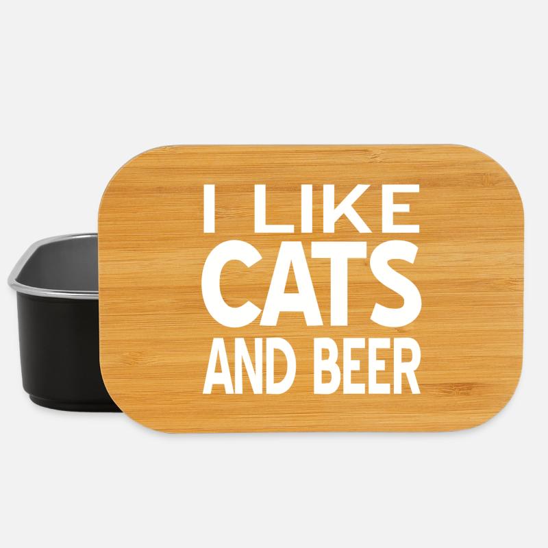 feline - Lunch Box - black