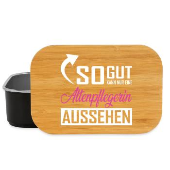 Seule une infirmière gériatrique peut avoir une telle allure - Boîte à goûter - noir - Devant