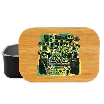 Roots Dub Reggae Soundsystem - Lunch Box - Schwarz - Vorne