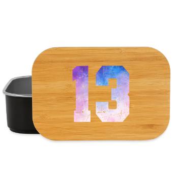 Ausgabe 13 – 13. Jubiläumsgeschenk - Lunch Box - Schwarz - Vorne