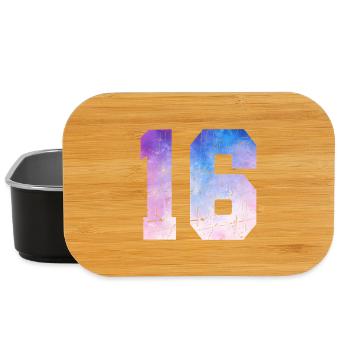 Ausgabe 16 – 16. Jubiläumsgeschenk - Lunch Box - Schwarz - Vorne
