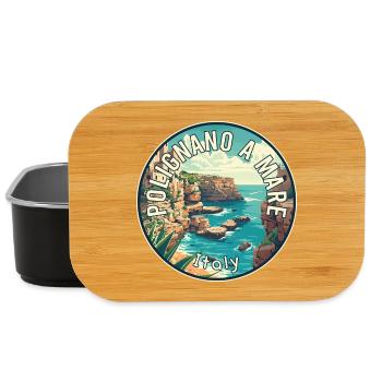 Experience Coastal Splendor Polignano a Mare Italy - Lunch Box - black - Front