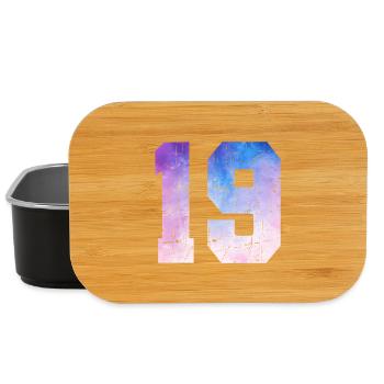 Ausgabe 19 – 19. Jubiläumsgeschenk - Lunch Box - Schwarz - Vorne