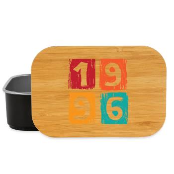 1996 30. Geburtstag - Lunch Box - Schwarz - Vorne
