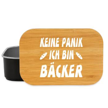 Baker - Lunch Box - black - Front