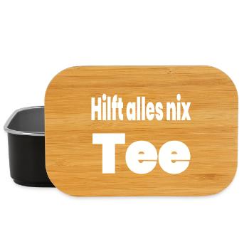 Tee - Lunch Box - Schwarz - Vorne