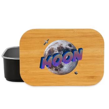 Moon - Outer Space Series - Lunch Box - black - Front