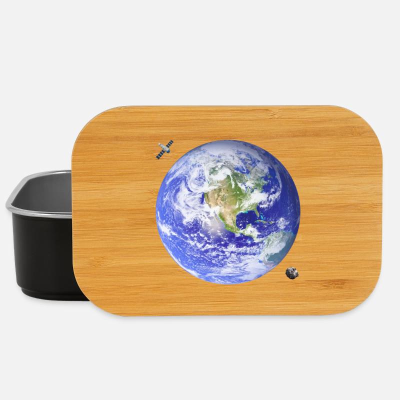 Planet Earth - Lunch Box - black