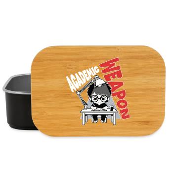 Student Academic Weapon Revisions Manga - Lunch Box - black - Front