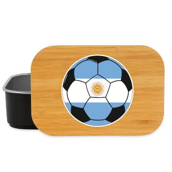 Football - Équipe Argentine - Boîte à goûter - noir - Devant