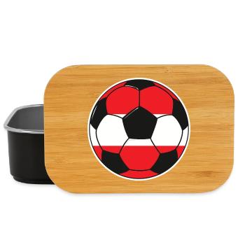 Football - Team Austria - Lunch Box - black - Front