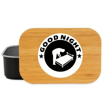 Good Night Good Night - Lunch Box - Schwarz - Vorne