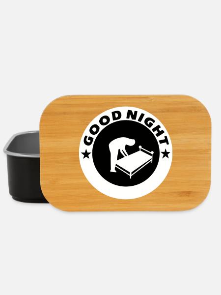Bonne nuit Bonne nuit - Boîte à goûter - noir