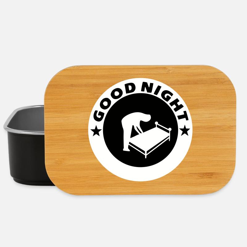 Good Night Good Night - Lunch Box - Schwarz