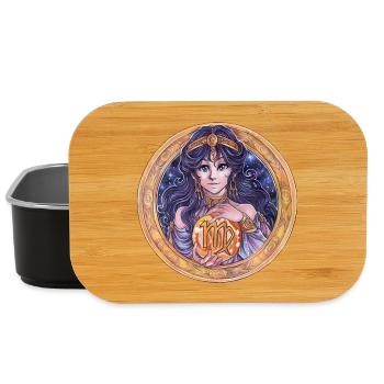 Zodiac Sign Zodiac Virgo Gift - Lunch Box - black - Front
