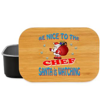 SANTA CHEF - Lunch Box - Schwarz - Vorne