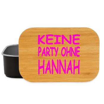 Hannah - Lunch Box - Schwarz - Vorne