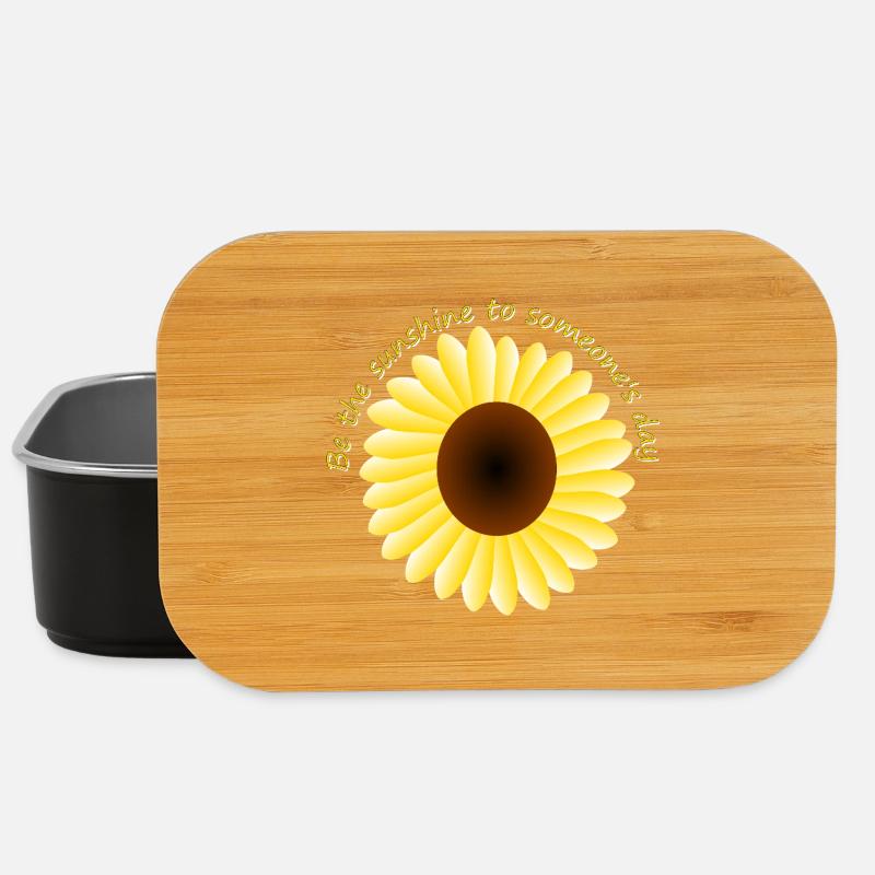 Be The Sunshine To Someone's Day - Lunch Box - black