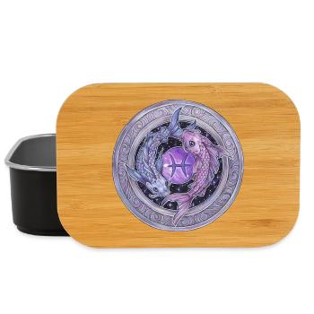 Zodiac Sign Zodiac Pisces Pisces Gift - Lunch Box - black - Front