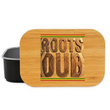 Roots Dub Reggae Wood - Boîte à goûter - noir - Devant