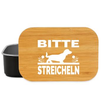 Dackel - Lunch Box - Schwarz - Vorne