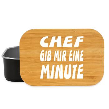 Chef - Lunch Box - Schwarz - Vorne