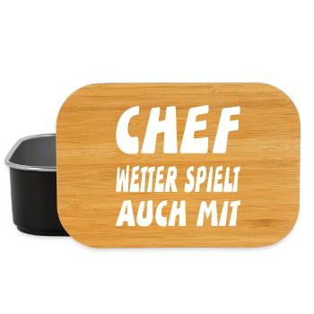 Chef - Lunch Box - Schwarz - Vorne