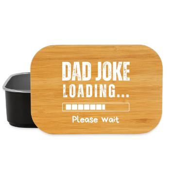 blague de papa - Boîte à goûter - noir - Devant