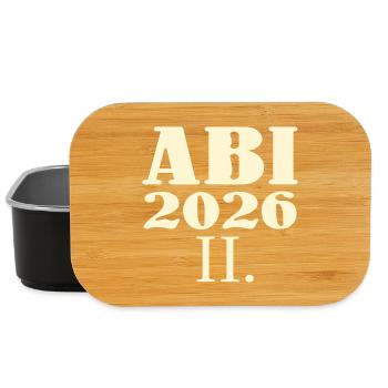 Re-examinations Abitur 2026 - Lunch Box - black - Front