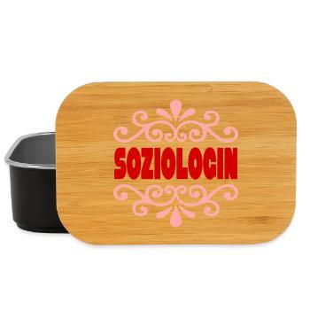 SOZIOLOGIE SOZIOLOGIN - Lunch Box - Schwarz - Vorne