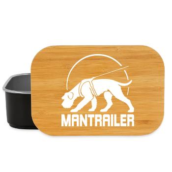 Riesenschnauzer MANTRAILER Suchhunde Hund Wilsigns - Lunch Box - Schwarz - Vorne