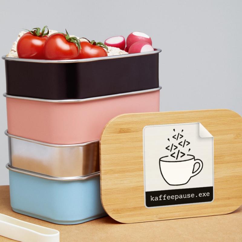 Kaffeepause.exe - IT Programmieren Informatik Code Lunch Box