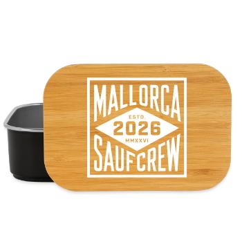MALLORCA 2026 Saufcrew Malle 2026 - Lunch Box - Schwarz - Vorne