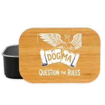 Dogma Flug: Frage die Regeln - Lunch Box - Schwarz - Vorne
