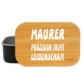 Maurer - Lunch Box - Schwarz - Vorne
